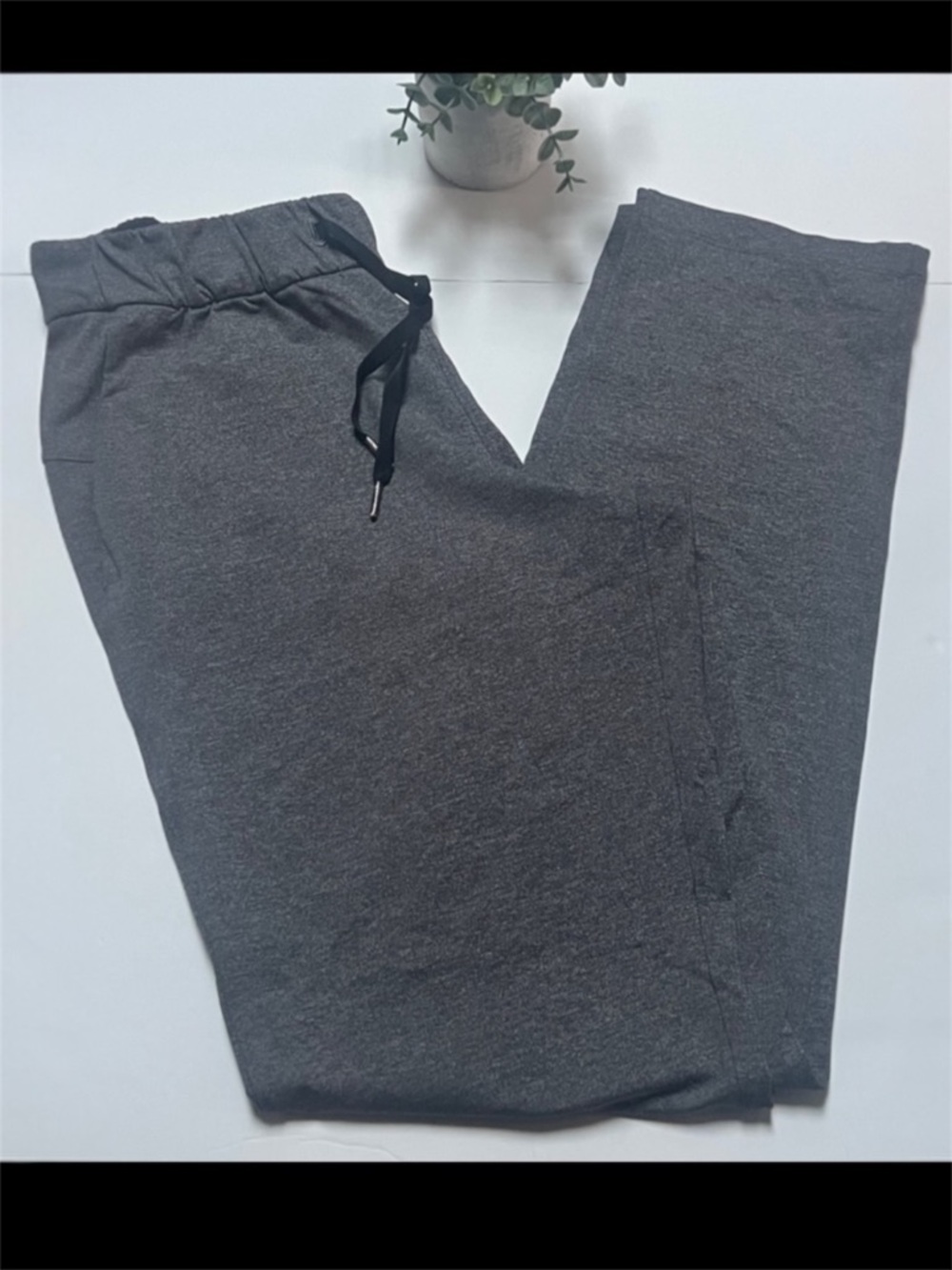 Lululemon On The Fly Pant Full Length 31” Heathered Black Size 6